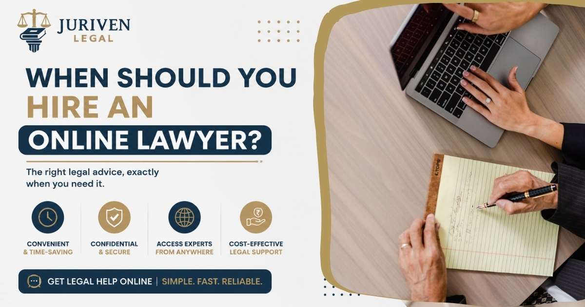 When Should You Hire an Online Lawyer in India?